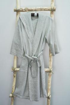 Халат для бани лен 100 линна фото 1