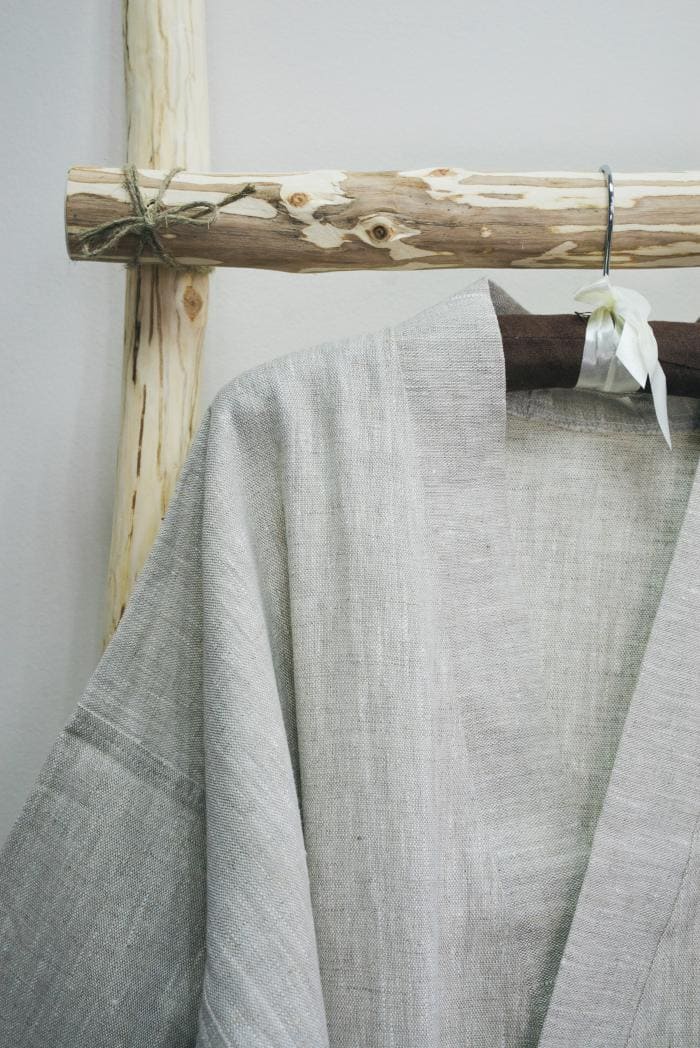 Комплект для бани лен 100 тапиола размер 170 176 104 108 см фото 4