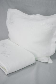 Комплект постельного белья лен 100 рускеала евро фото 2