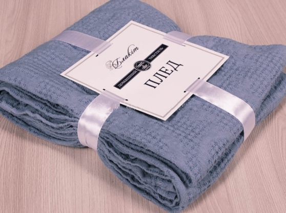 Плед хлопок 100 арктис 130 90 фото 1