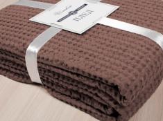 Плед хлопок 100 шоколад 240 220 18 1314 фото 1