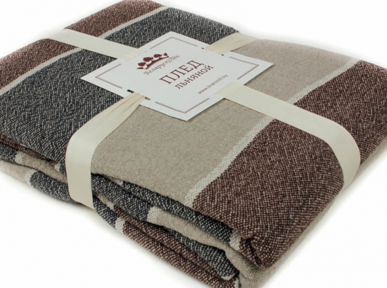 Плед лен 100 лапийоки 210 220 фото 1