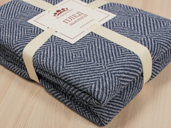 Плед лен 100 риескала 61 220 200 фото 1