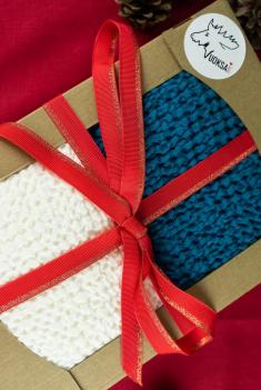 Подарочный набор из 2 х полотенец 80 140 см фото 1