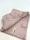 Полотенце льняное с рюшами 50х70см розового цвета 1шт фото 1