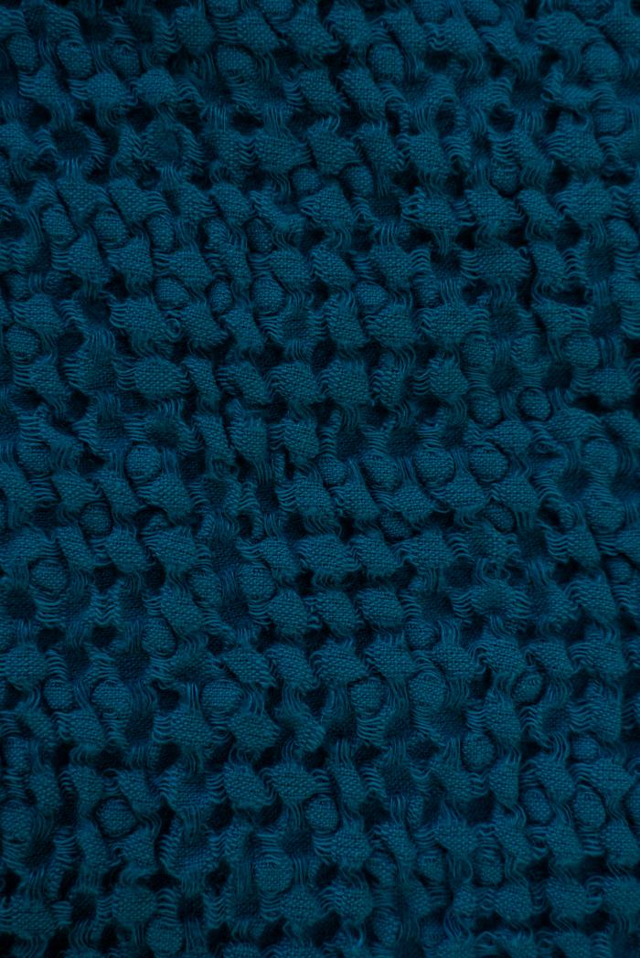 Полотенце п лен зефир 50 70 синего цвета фото 3