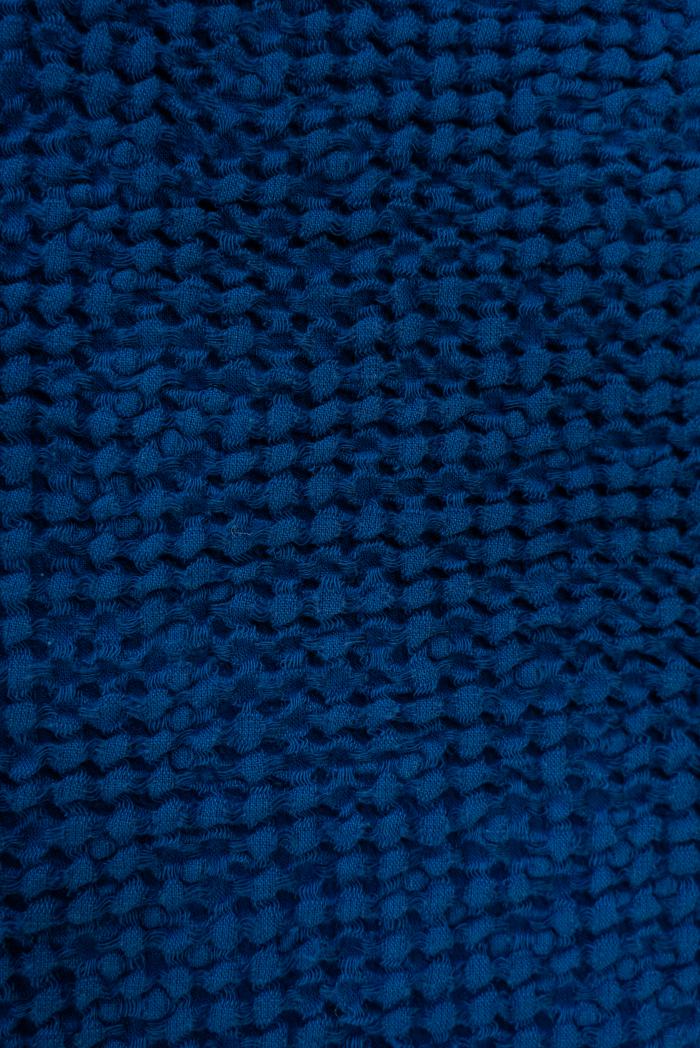 Полотенце п лен зефир 50 70 темно синего цвета фото 2