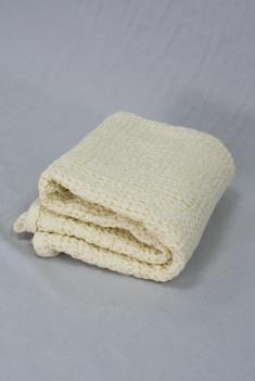 Полотенце п лен зефир 75 120 бежевого цвета фото 1