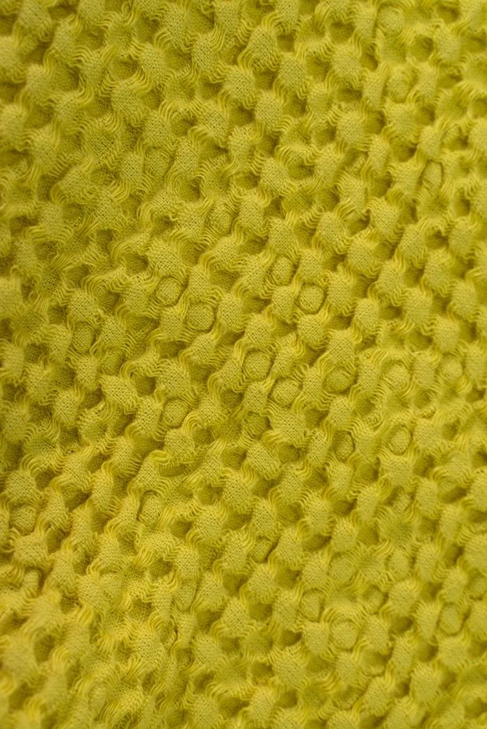 Полотенце п лен зефир 75 120 горчичного цвета фото 6