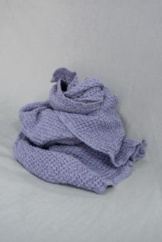 Полотенце п лен зефир 75 120 сиреневого цвета фото 5