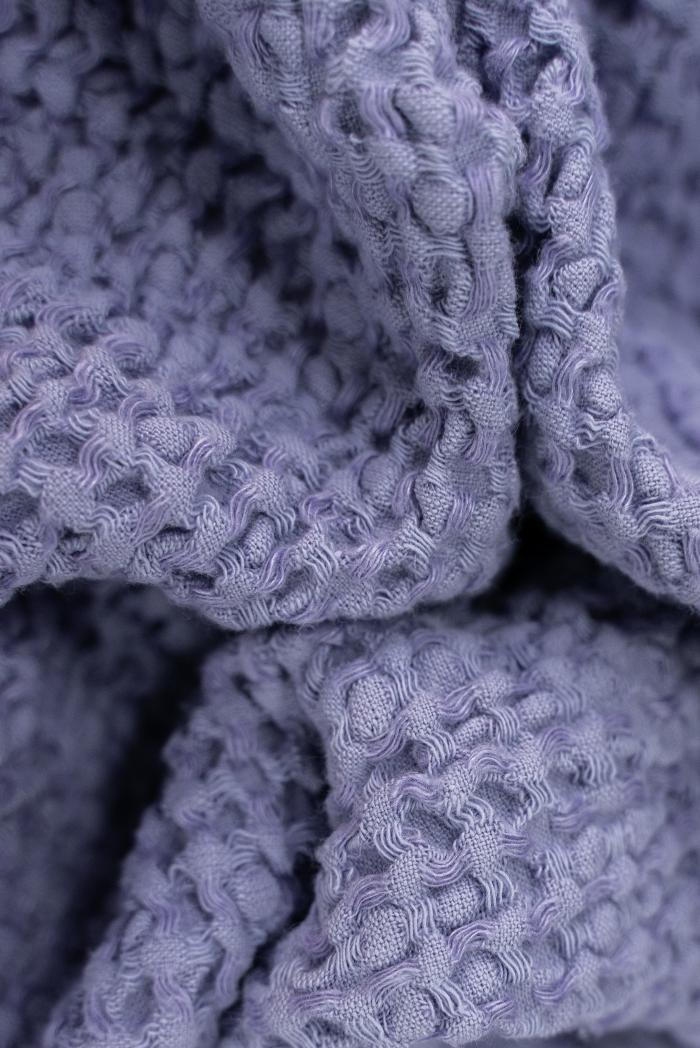 Полотенце п лен зефир 75 120 сиреневого цвета фото 7