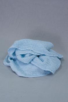 Полотенце п лен зефир 80 140 светло голубого цвета фото 2