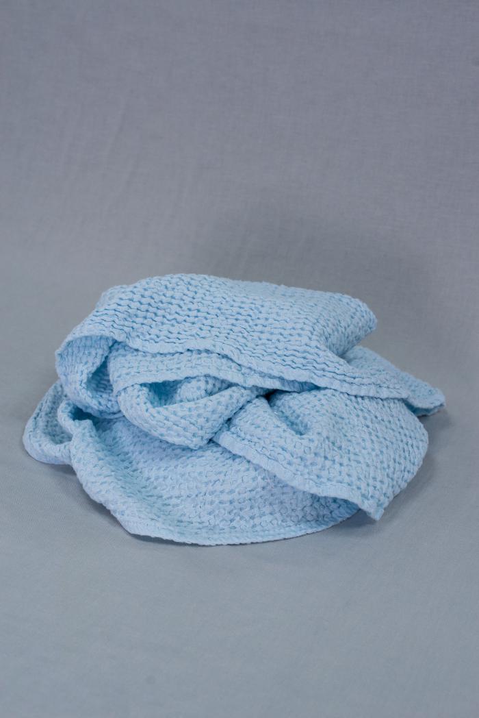 Полотенце п лен зефир 80 140 светло голубого цвета фото 2