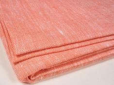 Простынь лен 100 лосось фото 1