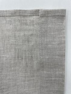 Шторы из льна серый дождь 270см х 145см фото 2