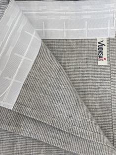 Шторы серая гавань фото 1