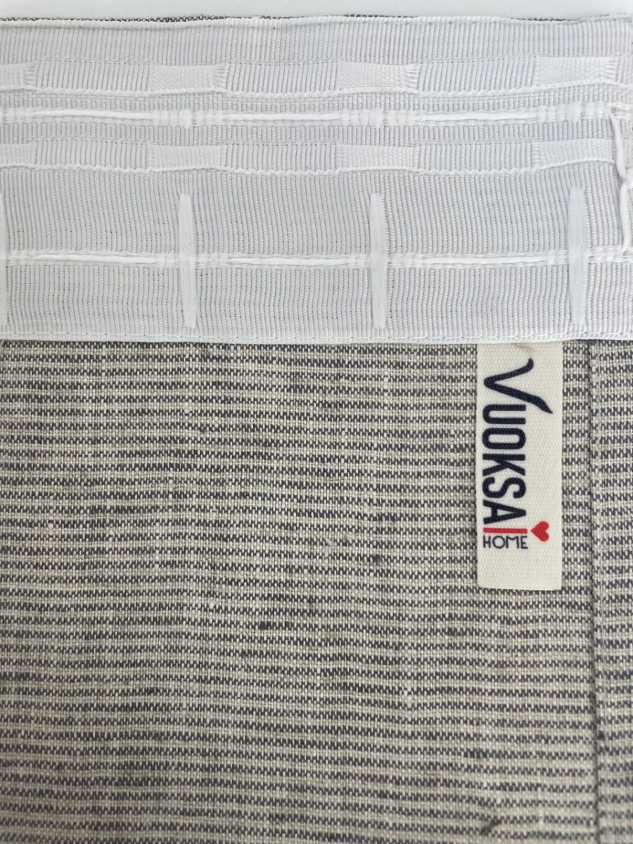 Шторы серая гавань фото 5