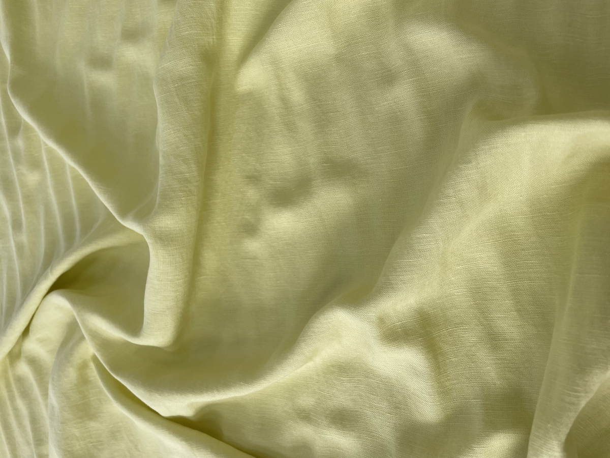 Ткань с эффектом мятости лен вискоза лимонад фото 2