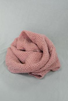 Полотенце п лен зефир 75 120 розового цвета фото 6